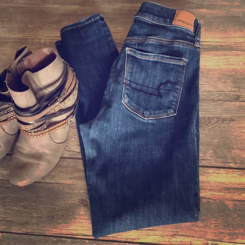 American eagle super super stretch jeans